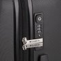 Gabol Fit 34 л чемодан из ABS пластика на 4 колесах черный