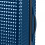 Gabol Quartz 56 л чемодан из ABS/поликарбоната на 4 колесах синий
