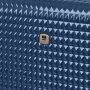 Gabol Quartz 56 л чемодан из ABS/поликарбоната на 4 колесах синий