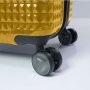Gabol Quartz 56 л чемодан из ABS/поликарбоната на 4 колесах желтый