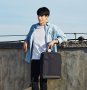 Городской бизнес-рюкзак Xiaomi Runmi 90 Points Classic Business Серый