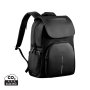Міський рюкзак Soft Daypack із захистом від крадіжок, від порізів із відділом під ноутбук Чорний