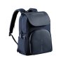 Міський рюкзак Soft Daypack із захистом від крадіжок, від порізів із відділом під ноутбук Синій
