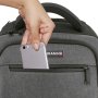 Городской рюкзак Swissbrand Valday на 31 л с отделом для ноутбука до 15,6 д Серый