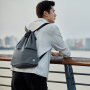 Міський складаний рюкзак Xiaomi Runmi 90 Ninetygo Lightweight Urban Drawstring Антрацит
