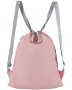 Городской складной рюкзак Xiaomi Runmi 90 Ninetygo Lightweight Urban Drawstring Розовый