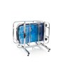 Heys Blue Agate 35 л чемодан из поликарбоната на 4 колесах разноцветный