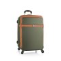 Heys Heritage 70 л чемодан из поликарбоната на 4-х колесах оливковый