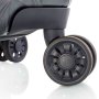Heys Motif Homme 115/130 л валіза з полікарбонату на 4 колесах сіра