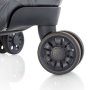Heys Motif Homme 36/49 л чемодан из поликарбоната на 4 колесах серый