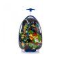 Heys NICKELODEON/TMNT Egg 13 л детский пластиковый чемодан на 2 колесах синий