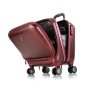 Heys Portal Smart Business Case Burgundy 35 л кейс-пилот на 4 колесах из поликарбоната бордовый