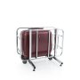 Heys Portal Smart Business Case Burgundy 35 л кейс-пилот на 4 колесах из поликарбоната бордовый