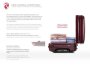 Heys Portal Smart Luggage (S) Grey 38 л чемодан из поликарбоната на 4 колесах серый