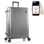 Heys Smart Connected Luggage 109 л чемодан из поликарбоната на 4 колесах серый
