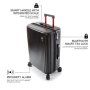 Heys Smart Connected Luggage 109 л чемодан из поликарбоната на 4 колесах серый