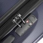 Heys SuperLite 34 л чемодан из поликарбоната на 4 колесах синий