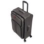 IT Luggage APPLAUD 81 л чемодан из полиэстера на 4 колесах серый