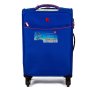 IT Luggage BEAMING 32 л чемодан из полиэстера на 4 колесах синий