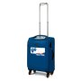 IT Luggage GLINT 32 л чемодан из полиэстера на 4 колесах голубой