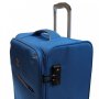 IT Luggage GLINT 81 л чемодан из полиэстера на 4 колесах голубой