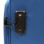 IT Luggage GLINT 81 л чемодан из полиэстера на 4 колесах голубой