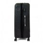 IT Luggage Hexa комплект валіз з ABS пластику на 4 колесах чорний