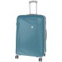 IT Luggage OUTLOOK комплект валіз з ABS пластику на 4 колесах блакитний