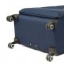 IT Luggage PIVOTAL 91 л чемодан из полиэстера на 4 колесах синий