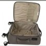 IT Luggage SATIN  35 л чемодан из полиэстера на 4 колесах темно-серый