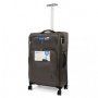 IT Luggage SATIN 68 л чемодан из полиэстера на 4 колесах темно-серый