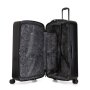 Kipling CURIOSITY 123 л чемодан из поликарбоната на 4 колесах черный