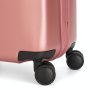 Kipling CURIOSITY 44 л чемодан из поликарбоната на 4 колесах розовый