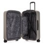 Kipling CURIOSITY 81 л валіза з полікарбонату на 4 колесах бежева