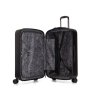 Kipling CURIOSITY 81 л валіза з полікарбонату на 4 колесах чорна