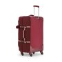 Kipling CYRAH 101,5 л чемодан из нейлона на 4 колесах бордовый