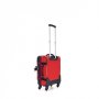 Kipling CYRAH 37,5 л чемодан из нейлона на 4 колесах красный