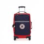 Kipling DARCEY 30 л чемодан из нейлона на 4 колесах красный