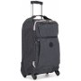 Kipling DARCEY 30 л чемодан из нейлона на 4 колесах серый