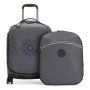 Kipling Indulge 49 л чемодан из полиэстера на 4 колесах серый