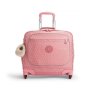 Kipling MANARY 26,5 л детский чемодан из полиамида на 4 колесах розовый/золото