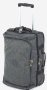 Kipling TEAGAN 39 л чемодан из нейлона на 2 колесах серый