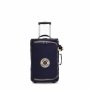 Kipling TEAGAN 39 л чемодан из нейлона на 2 колесах синий