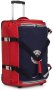 Kipling TEAGAN 74 л чемодан из нейлона на 2 колесах красный