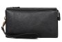 Клатч шкіряний чоловічий Tiding Bag Чорний