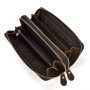Клатч чоловічий Tiding Bag з натуральної шкіри Коричневий