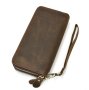 Клатч чоловічий Tiding Bag з натуральної шкіри Коричневий