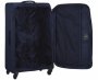 Комплект 4-х колесных чемоданов из ткани March Delta (S/M/XL) Dark blu