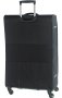 Комплект 4-х колесных чемоданов из ткани March Focus (S/M/XL) Black