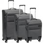 Комплект 4-х колесных чемоданов Roncato UNO Soft Deluxe Anthracite